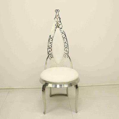 ভালো দাম ইভেন্ট অ্যান্টি অক্সিডেশন এসএস লেগ জন্য চামড়া শীর্ষ মার্জিত ডাইনিং চেয়ার অনলাইন