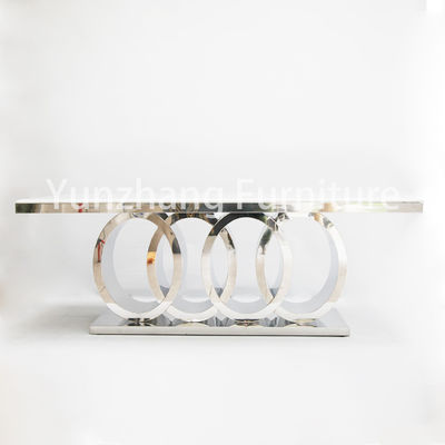 ভালো দাম হেভি বেস হোম আসবাবপত্র সহ মার্জিত চার বৃত্ত আধুনিক ডাইনিং টেবিল অনলাইন