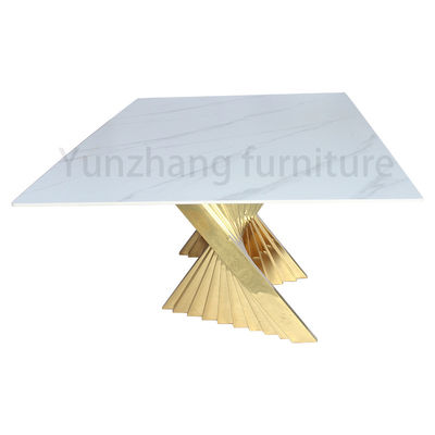 ভালো দাম নর্ডিক স্টাইলের আধুনিক ডাইনিং রুম সেট ইতালীয় বিলাসবহুল হোম আসবাবপত্র মার্বেল শীর্ষ ডাইনিং টেবিল অনলাইন