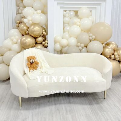 ভালো দাম হোটেল লিভিং রুমের জন্য মার্জিত মিনিমালিস্ট স্টেইনলেস স্টিল সোফা দম্পতি এবং বিবাহের জন্য বার ব্যবহারের জন্য আধুনিক শৈলী অনলাইন