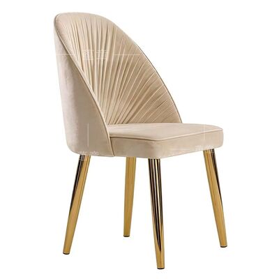 ভালো দাম ইভেন্ট ভাড়া বেসমেট কুশন ভোজের ঘর আসবাবপত্র ব্যবহৃত ভোজের চেয়ার সোনার স্টেইনলেস স্টীল আধুনিক অনলাইন