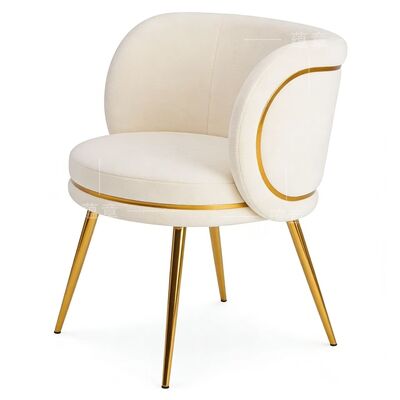 ভালো দাম আধুনিক বিলাসবহুল বিবাহের ডিসকাউন্ট স্টেইনলেস স্টীল স্ট্যাকযোগ্য সোনার বিবাহের অবসর চেয়ার অনলাইন