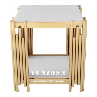 ভালো দাম সমসাময়িক আধুনিক নর্ডিক স্কোয়ার কফি টেবিল সাধারণ লিভিং রুম এন্ড সাইড ডাইনিং রুম ফার্নিচার স্টিল ফ্রেম মেটাল উপাদান সহ অনলাইন