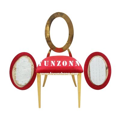 ভালো দাম অ্যাপার্টমেন্ট লিভিং রুম হল ব্যাঙ্কোয়েট এবং ওয়েডিং হোটেল ফার্নিচার রেন্টালের জন্য রিমুভেবল কুশন সহ বিলাসবহুল টেকসই ডাইনিং চেয়ার অনলাইন