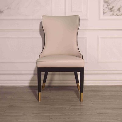 ভালো দাম সাধারণ প্যাডেড ডাইনিং রুম চেয়ার আমেরিকান ক্যাফে চেয়ার সেট অবসর ক্রিয়েটিভ অনলাইন