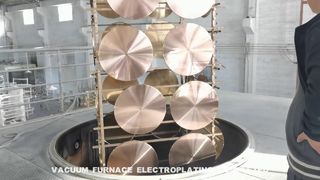 স্বর্ণের আসবাবপত্র পণ্যের ভ্যাকুয়াম গোল্ড প্লেটিং প্রক্রিয়া